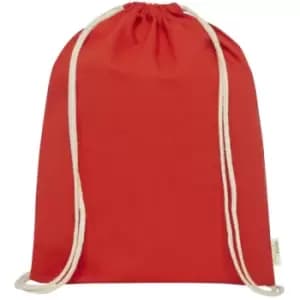 Orissa Drawstring Bag (One Size) (Red) - Bullet