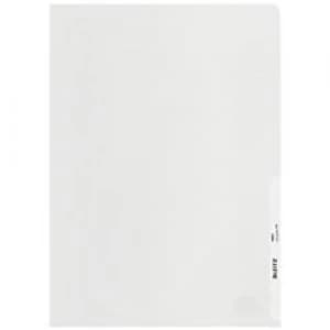 Leitz Re:cycle Folders A4, 130 Micron, Clear