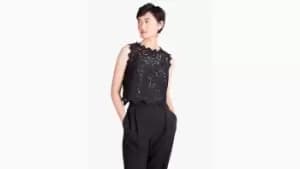 Floral Lace Shell