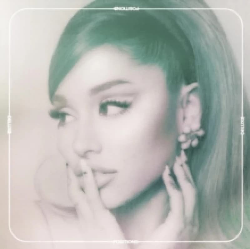 Ariana Grande Positions - Deluxe Edition CD Silver