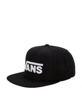 Vans Drop V Ii Snapback Cap - Black/White, Men
