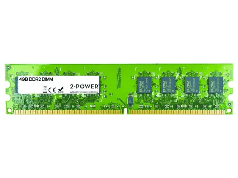 2-Power 4GB DDR2 800MHz DIMM Memory