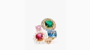 Victoria Cluster Cocktail Ring