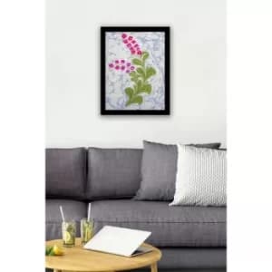 SC0253 Multicolor Decorative Framed MDF Painting