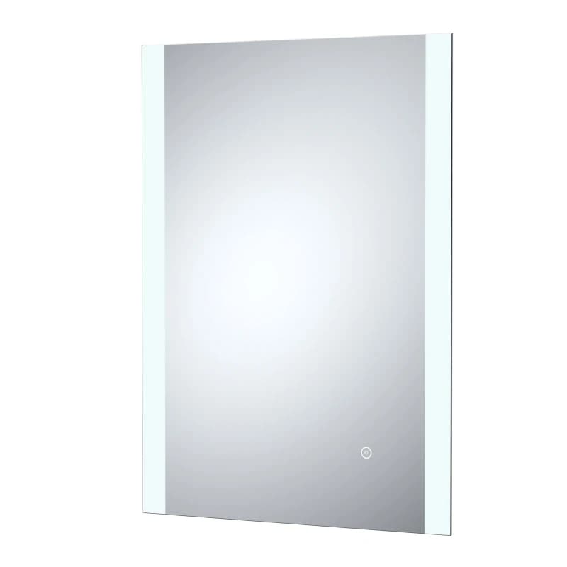 Balterley Rectangular LED Touch Sensor Mirror with Demister, 700x500mm - Chrome in Silver Silver Unisex