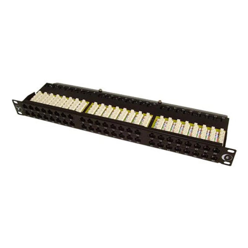 Cablenet Cablenet 48 Port Cat6 UTP 1u Patch Panel 72-3389