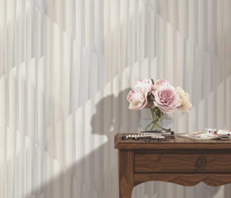 Erismann Wallpaper Cascade Light Grey