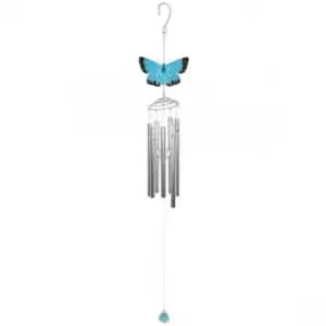 Chalkhill Blue Butterfly Windchime