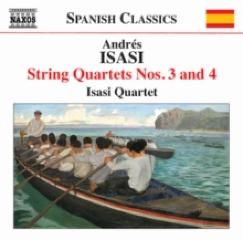 Andres Isasi: String Quartets Nos. 3 and 4 CD / Album