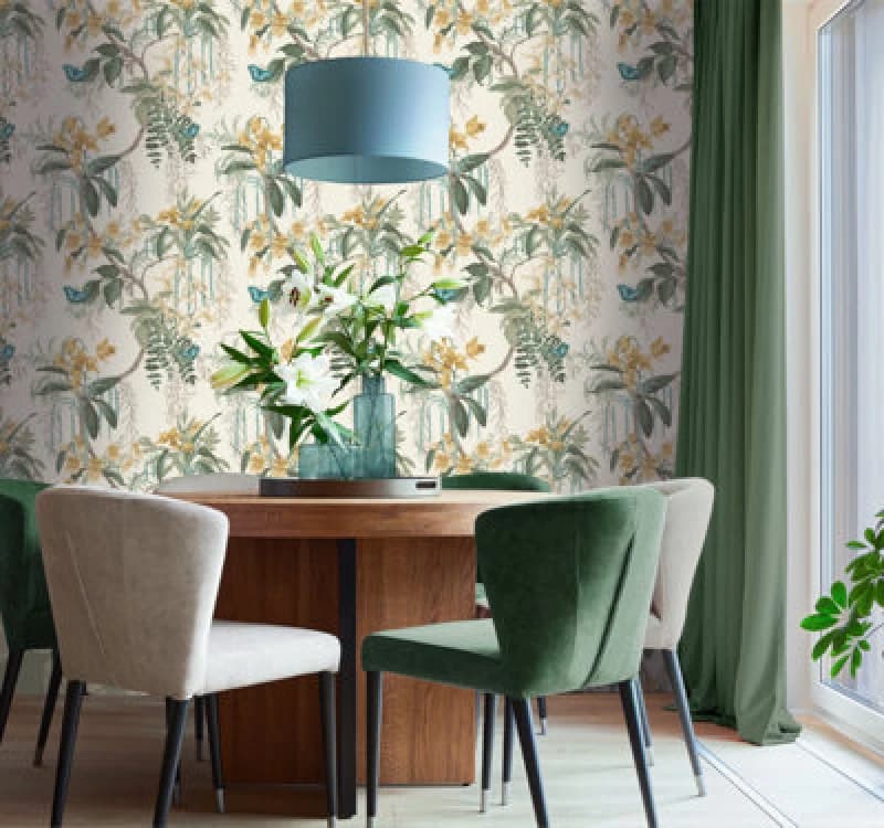 Belgravia Decor Suki Green / Yellow