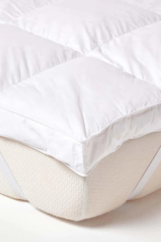 Homescapes Goose Feather Bed Single Mattress Topper