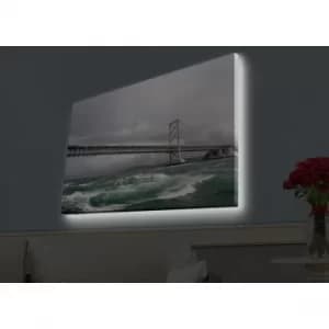 4570HDACT-009 Multicolor Decorative LED Lighted Canvas Painting
