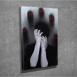 DC138 Multicolor Decorative Canvas Painting