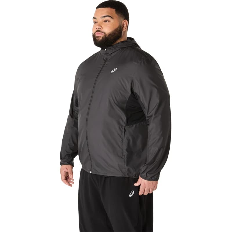 Asics Core Jacket Running Mens Black male Medium