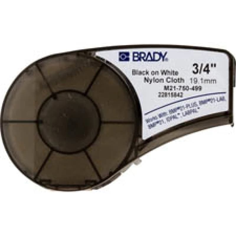 Brady 110895 Black. White Self-adhesive printer label