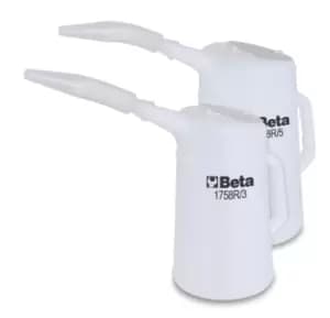 Beta Tools 1758R 5L Liquid Container with Removable Flexible Spout 017580205