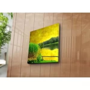 4545NAT-25 Multicolor Decorative Canvas Painting