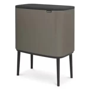 Brabantia Bo Touch Bin 3x11 Litre Platinum