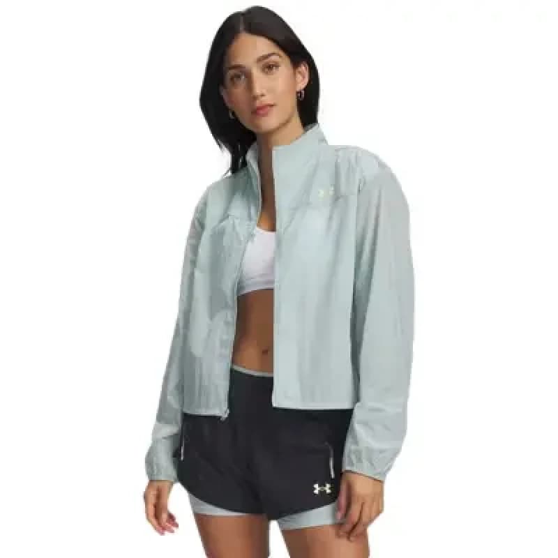 Windbreaker Under Armour Explor Bleu Unisex M