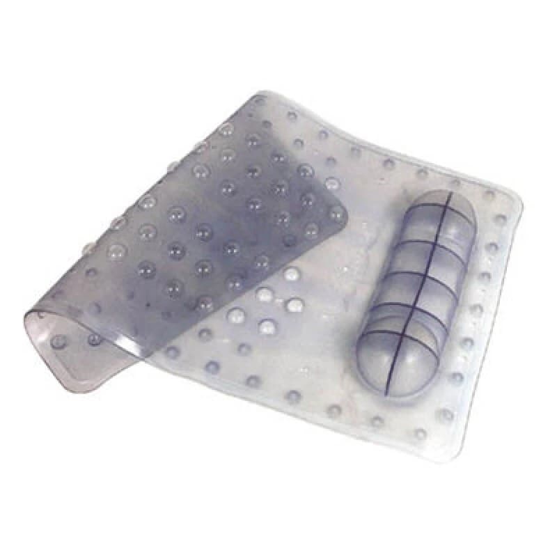 Premier Housewares Vinyl 3 Assorted Bath Mat Clear