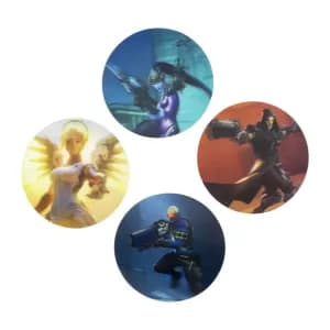 Overwatch 3D Coasters
