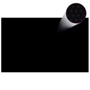 Vidaxl Floating Rectangular Pe Solar Pool Film 8 X 5 M Black