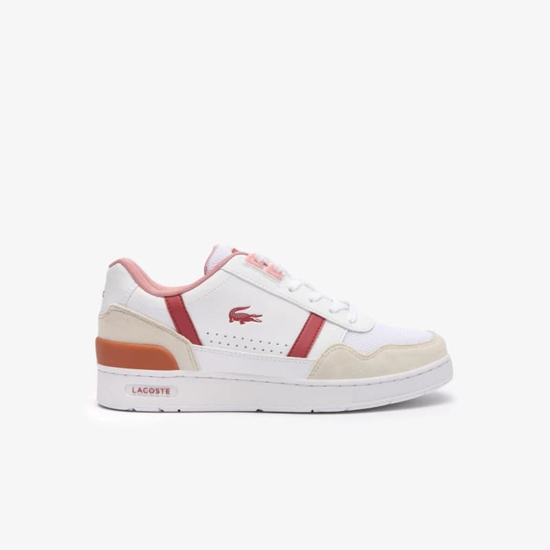 Lacoste T-Clip Trainers - White White 2