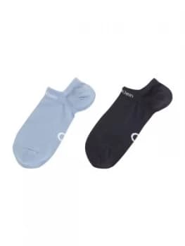 Calvin Klein Coolmax Gripper 2PP Trainer Socks Multi