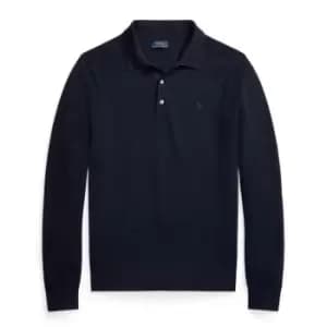 Polo Ralph Lauren Ribbed Polo - Blue