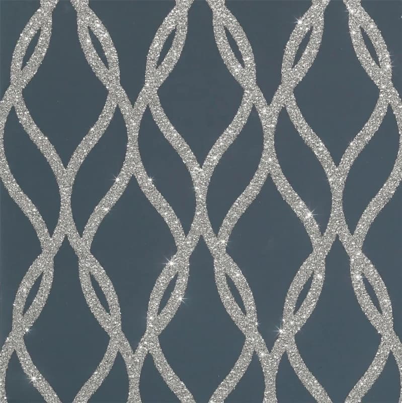 Arthouse Sequin Trellis Navy/Silver sw9