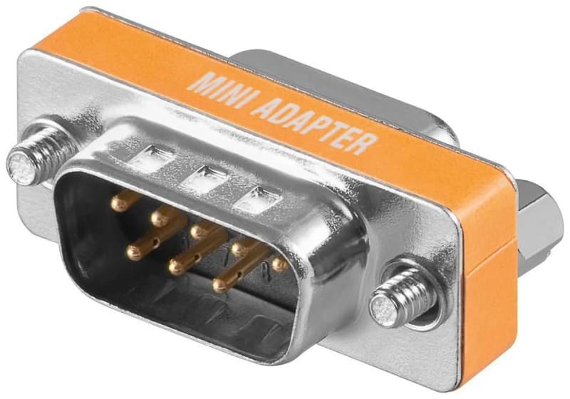 Microconnect MOD99FN cable gender changer DB9 Metallic