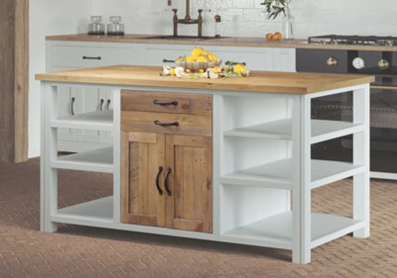 Baumhaus Splash Of White - Kitchen Island