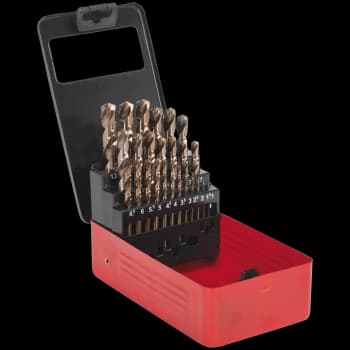 Sealey 25 Piece HSS-Co Drill Bit Set