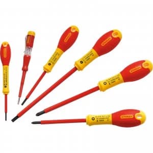 Stanley FatMax 6 Piece VDE Insulated Screwdriver Set