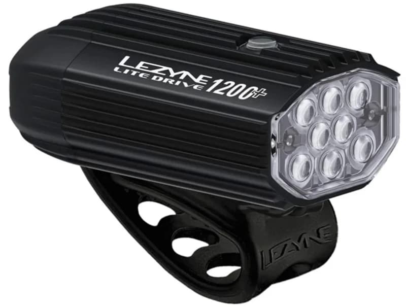 Lezyne Lite Drive 1200+ Front Cycle Light 1200/FRONT Black - Cycles UK