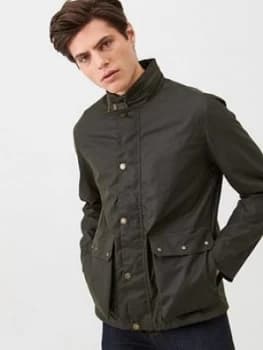 Barbour Alma Wax Jacket - Olive