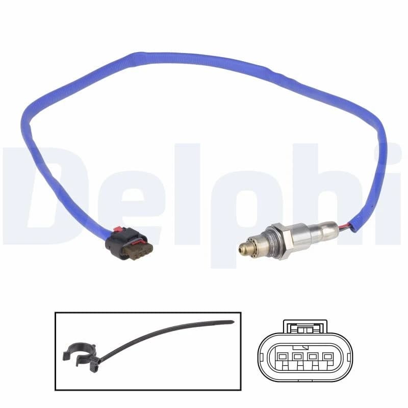 DELPHI Lambda sensor DELPHI ES21381-12B1