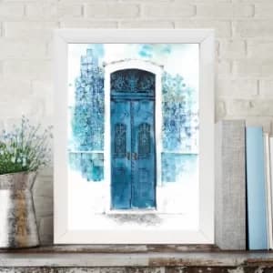 BC1064859347 Multicolor Decorative Framed MDF Painting