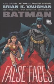 False Faces by Brian K. Vaughan Hardback