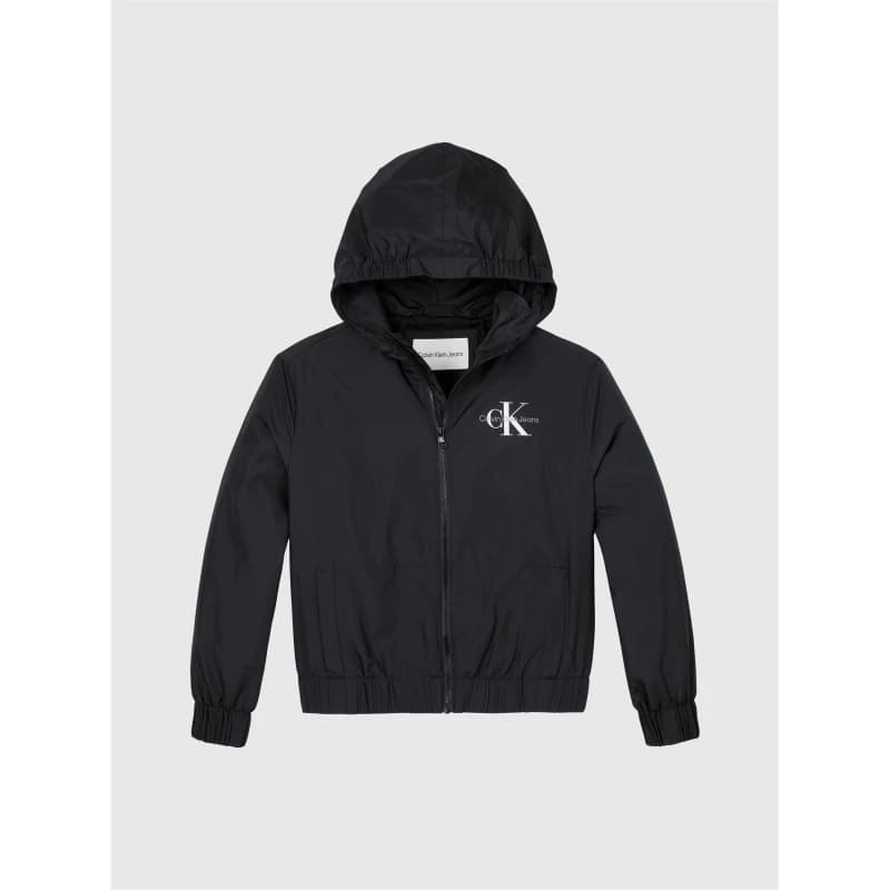 Calvin Klein Jeans MONOLOGO ESSENTIAL JACKET - Black One Size