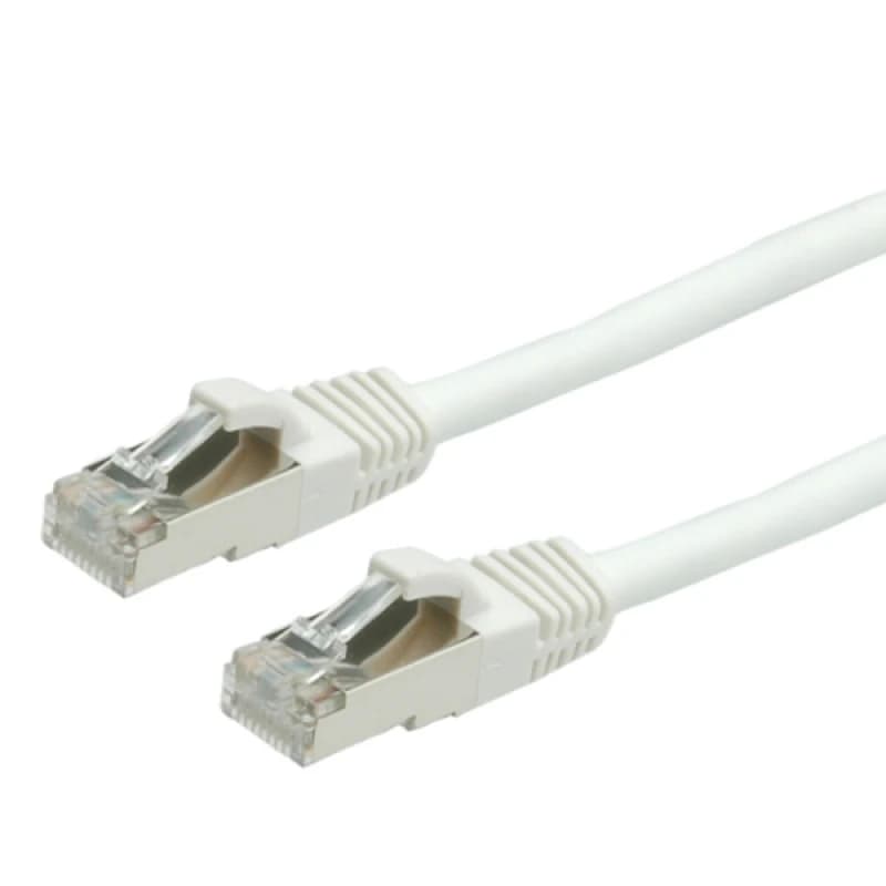 VALUE S/FTP Patch Cord Cat.6. halogen-free. white. 2m