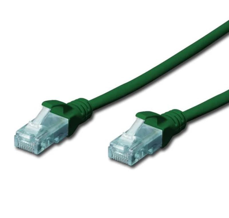 FDL 4M CAT.5e UTP PATCH CABLE - GREEN