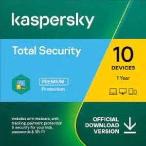 Kaspersky Total Security 2021 24 Months 1 Device
