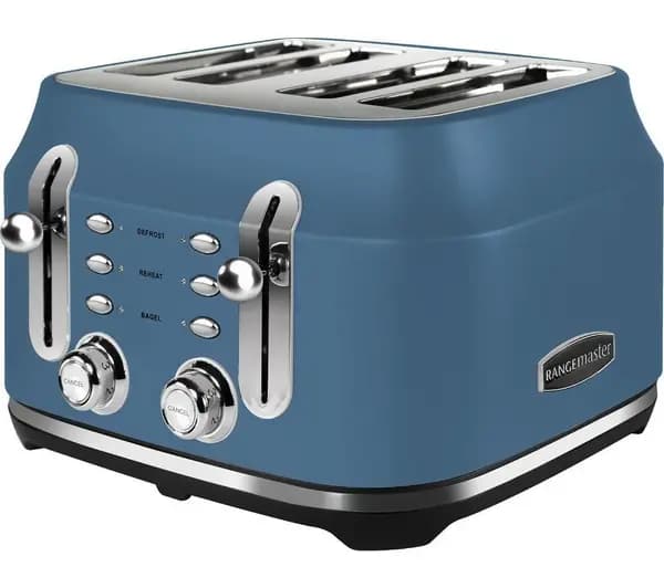 Rangemaster Classic RMCL4S201SB 4 Slice Toaster