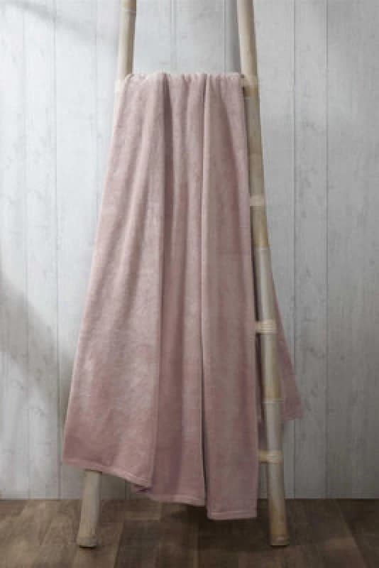 Rapport Coral Fleece Blanket Throw Over