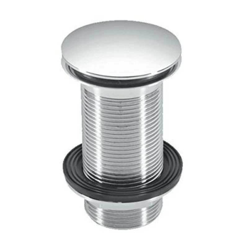 McAlpine CWU60-CB Chrome Plated Brass Clicker Basin Waste Silver