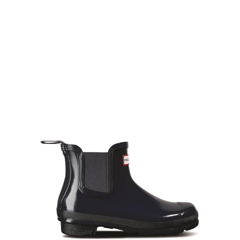Hunter Womens Original Chelsea Gloss Boot - Blue Blue 6
