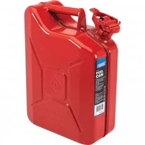 Draper Steel Jerry Can 10l Red
