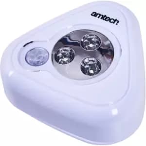 Amtech S1549 3 LED motion sensor light