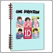 One Direction - 5 Head Shots Notebook